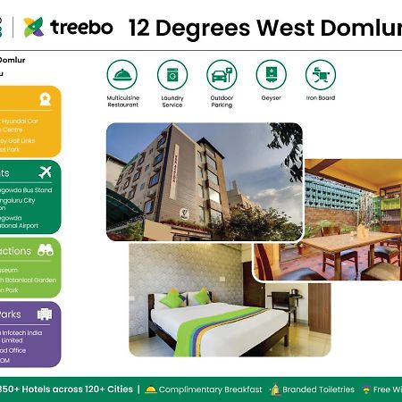 Treebo 12 Degrees West, 750 M From Embassy Golf Links Business Park บังกาลอร์ ภายนอก รูปภาพ